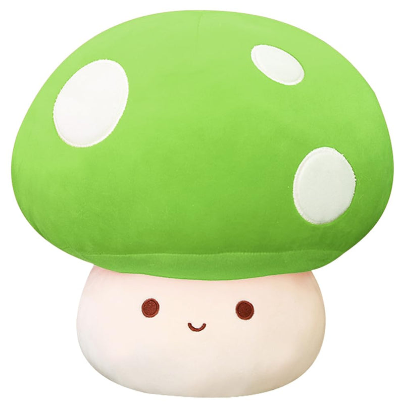 MIAOHAHA Kawaii Plush Mushroom Toy Pillow Cute Plushies Mushroom Doll Gift for Kids(Green60cm/23.6in)
