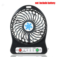 USB Snowflake Fan, Portable Handheld Mini Fan