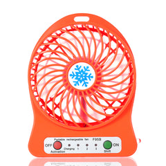 USB Snowflake Fan, Portable Handheld Mini Fan